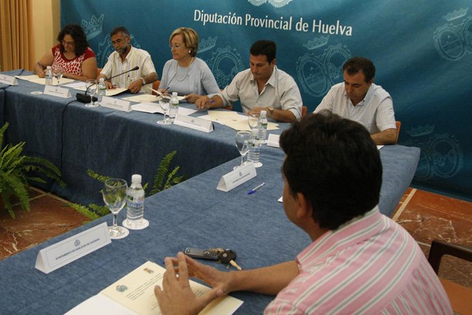 La presidenta de la Diputación Provincial de Huelva, Petronila Guerrero, durante