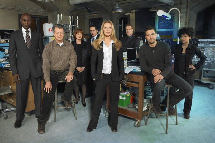 Protagonistas de la serie 'Fringe'