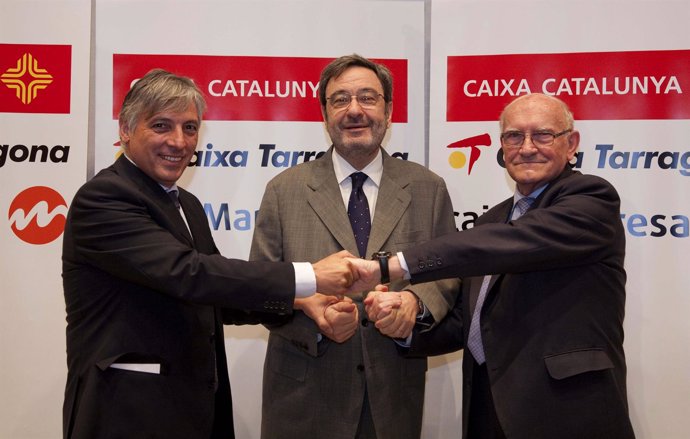 Firma de la escritura de Caixa d'Estalvis de Catalunya, Tarragona i Manresa
