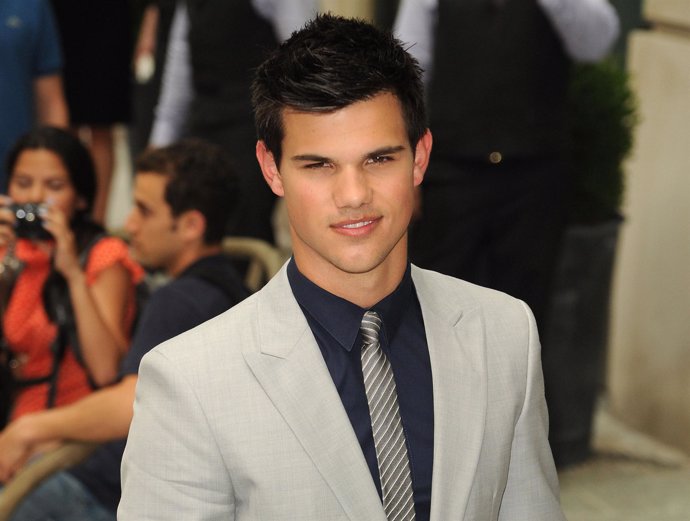 El actor de la saga 'Crepúsculo' Taylor Lautner 