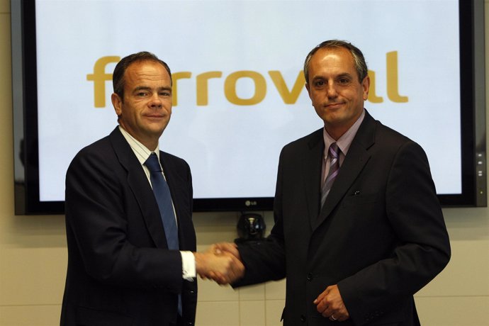 El consejero delegado de Ferrovial y el presidente de HP España