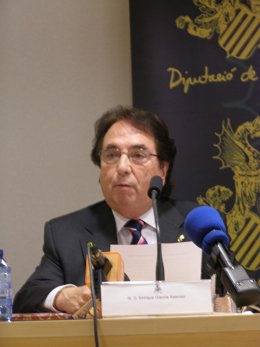 Asensio, durante la presentación de la biografía