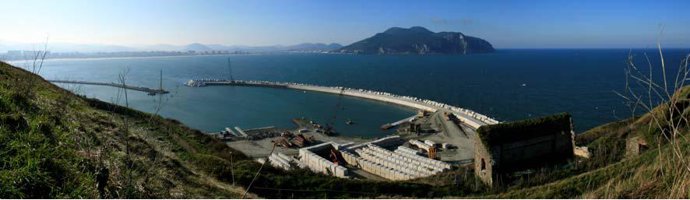 Imagen del nuevo Puerto de Laredo