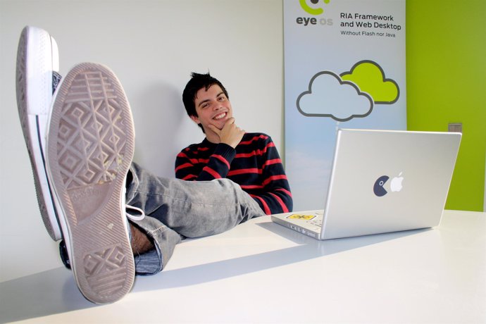 Pau Garcia-Milà, joven emprendedor cofundador de EyeOS