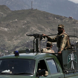 Soldado en Pakistán