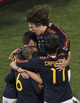 España gana a Chile