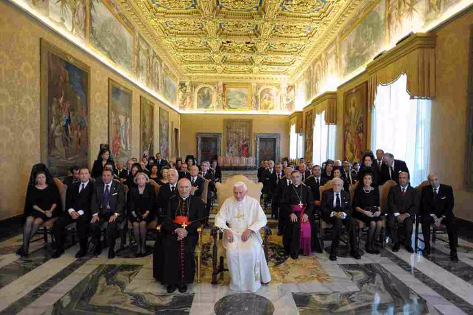 Audiencia del Papa a la Fundación Madrid Vivo