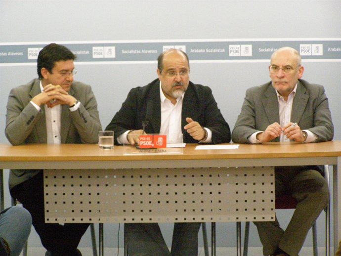 Patxi Lazcoz, Txarli Prieto, Víctor García