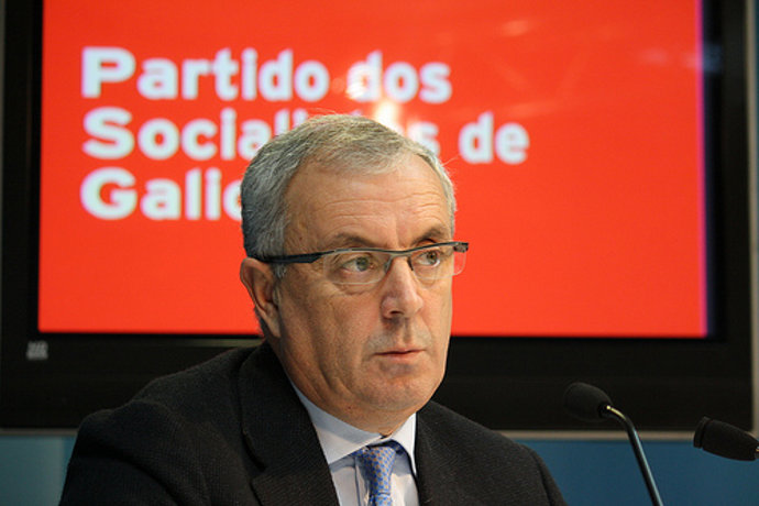 El secretario xeral del PSdeG, Manuel 'Pachi' Vázquez