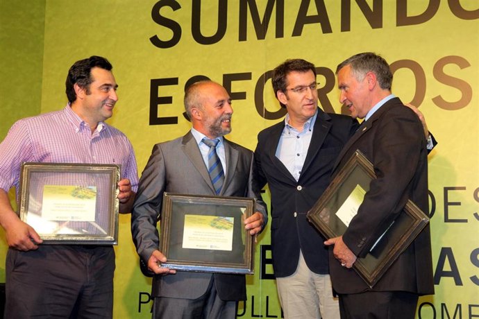 El presidente de la Xunta, Alberto Núñez Feijóo