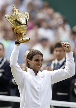 Rafa Nadal, campeón de Wimbledon