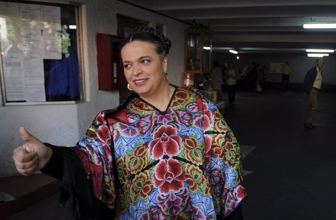 presidenta nacional del Partido Revolucionario Intitucional (PRI), Beatriz Pared