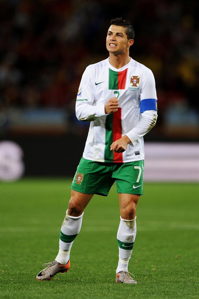Cristiano Ronaldo en el mundial de Sudáfrica
