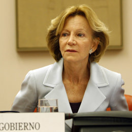 Vicepresidenta económica del Gobierno, Elena Salgado