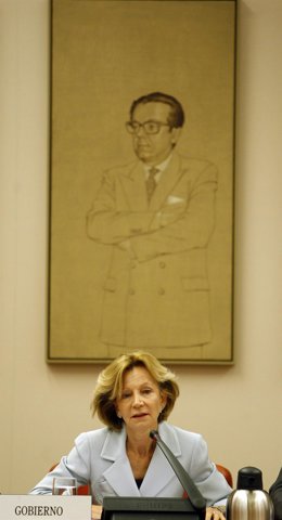 vicepresidenta económica del Gobierno, Elena Salgado