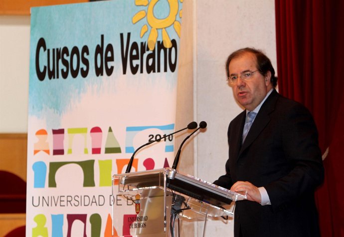Herrera inaugura los cursos de verano en la Universidad de Burgos
