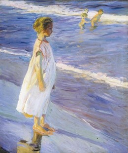 'Niña en la Playa' de Sorolla