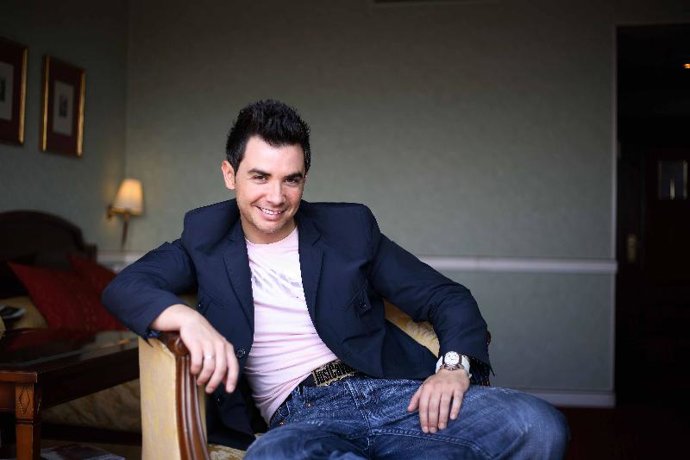 David Civera en la presentación de su nuevo disco.