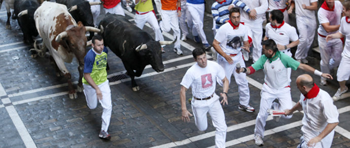 Encierros de San Fermín.