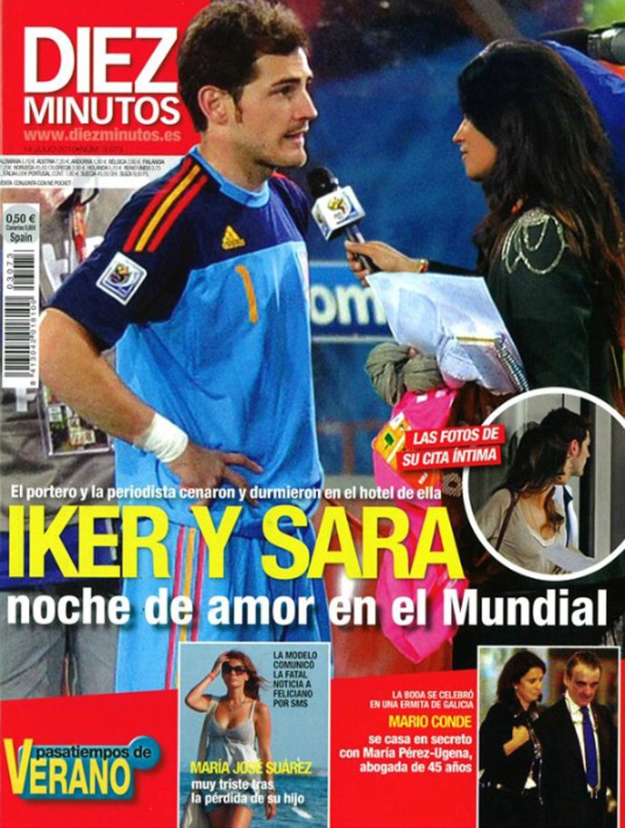 Portada de la revista 'Diez Minutos' del 7 de julio