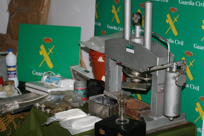 Operación contra el narcotráfico