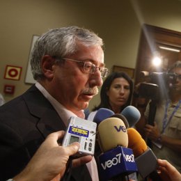 secretario general de CC.OO., Ignacio Fernández Toxo