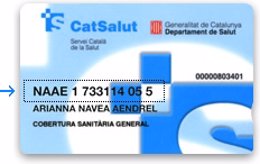 Tarjeta Sanitaria Servicio Catalán de la Salud