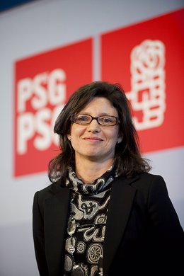 La portavoz de Facenda del Grupo Parlamentario Socialista, María José Caride