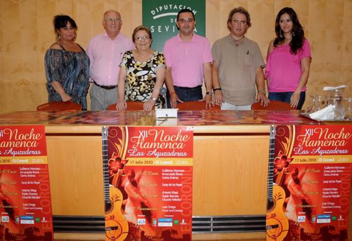 Presentación de la Noche Flamenca 'Las Aguzaderas' de El Coronil