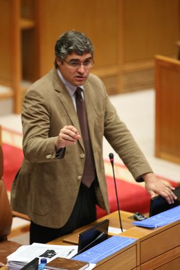Carlos Aymerich, portavoz del BNG en el Parlamento