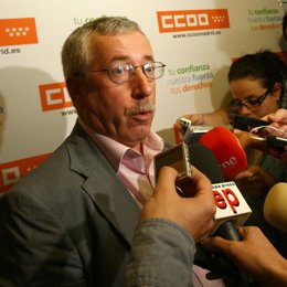 El secretario general de CCOO, Ignacio Fernández Toxo
