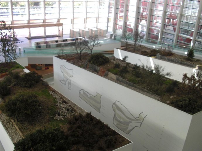 Interior del Museo de la Evolución