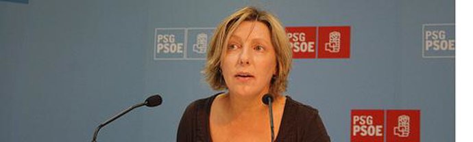 La secretaria de Medio Ambiente del PSdeG, Carmen Gallego