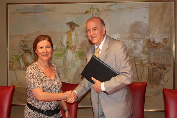 María Angeles Palacios y Carlos Egea