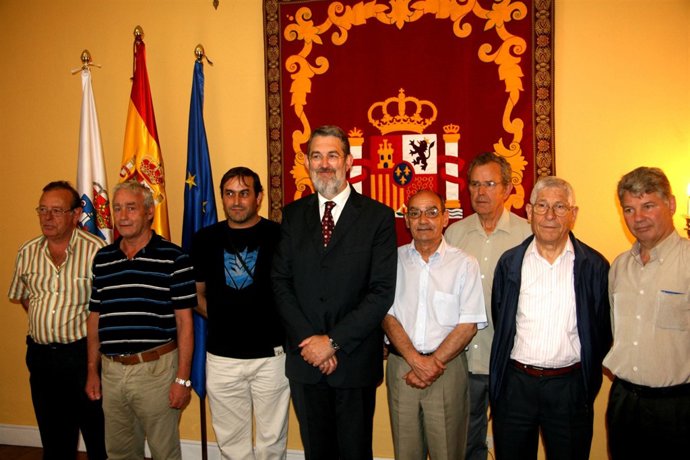 Ibáñez con los representantes vecinales