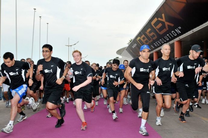 Carrera solidaria en la feria europea del videojuego