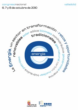 Cartel del Congreso de energía que organiza el EREN.