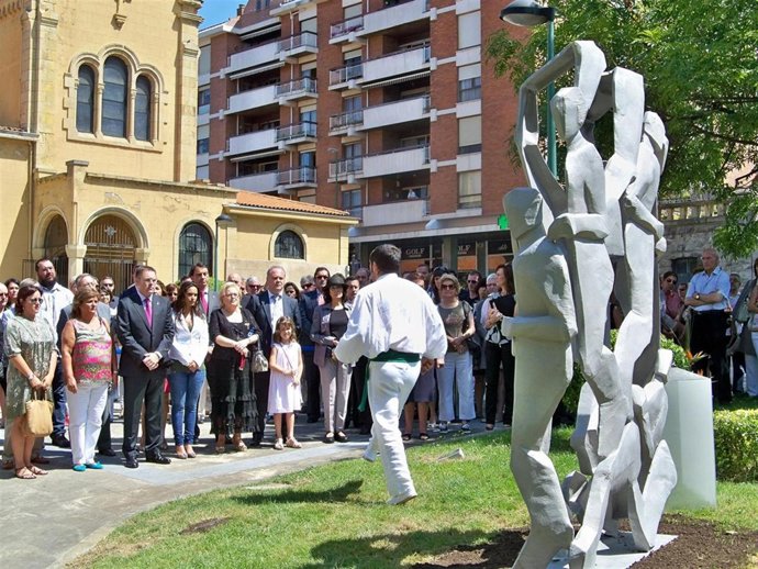 Homenaje a víctimas en Getxo