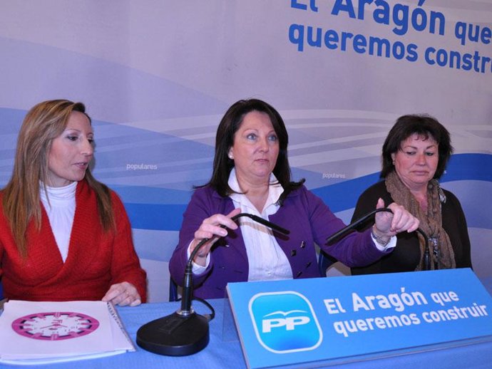 Rosa Plantagenet, secretaria general pp-aragón