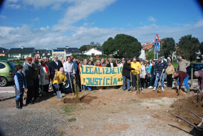 Imagen de archivo de una concentración de AMA