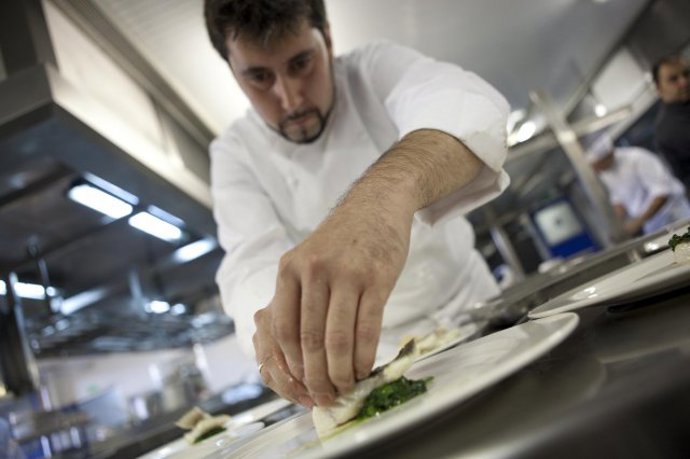 Cocinero en el Centro Superior de Hostelería de Galicia