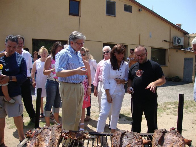 Sánchez Camacho visita el Aplec del Vallès