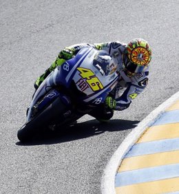 El piloto italiano Valentino Rossi