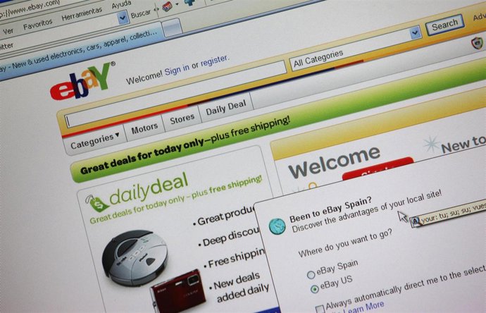 web de subastas ebay