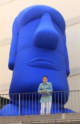 El artista pop colombiano Nadin Ospina