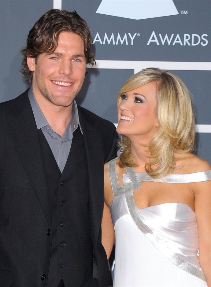 Carrie Underwood y Mike Fisher en los Grammy Awards