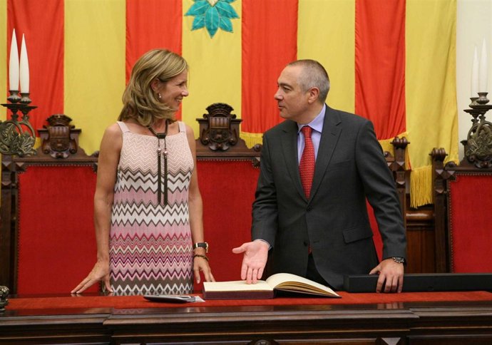 La ministra C.Garmendia ha pasado el día en Terrassa (Barcelona)