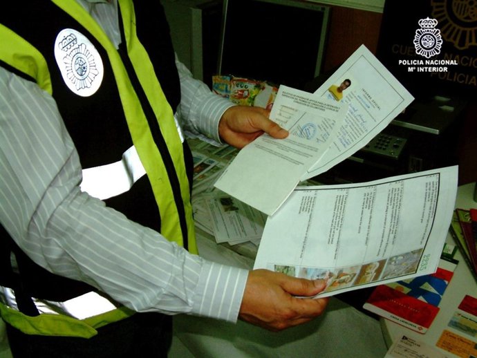 Documentos incautados