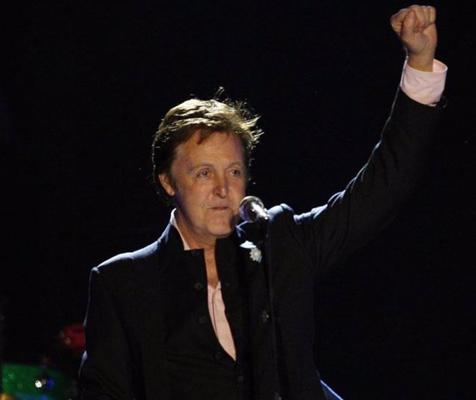 El músico Paul McCartney