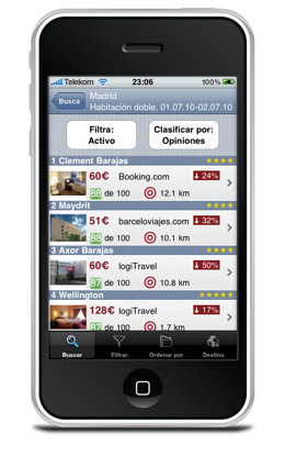 La nueva aplicación permite visualizar los resultados según diversos criterios